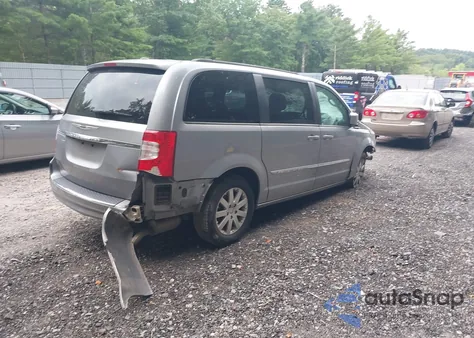 2016 Chrysler Town & Country Touring из США, поврежденный, VIN 2C4RC1BG1GR298427